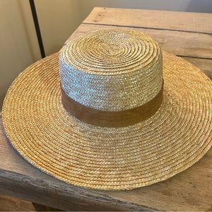 Gigi Pip Boater Hat
